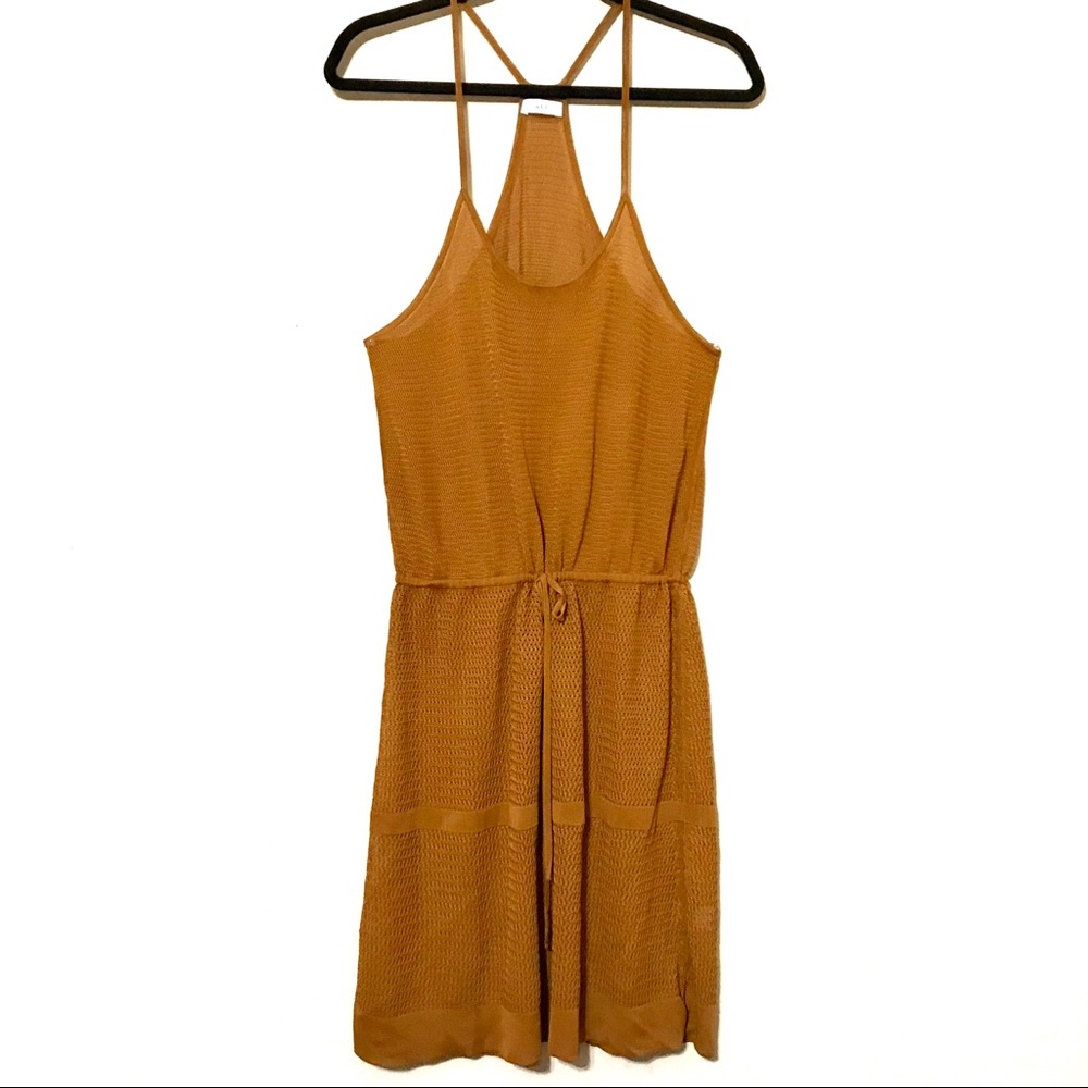 A.L.C. Tie Waist Scoop Neck Dress - Picture 3 of 6